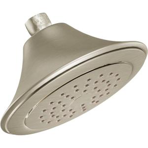 Moen S6335BN Rothbury 6-1/2″ Single-Function Showerhead with 2.5 GPM Flow Rate, Brushed Nickel(Brushed Nickel)