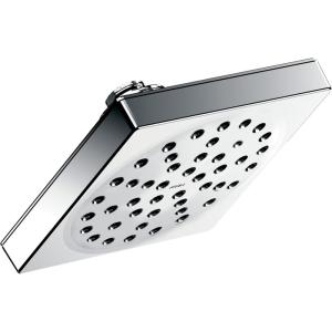 Moen S6340 90 Degree Single-Function Showerhead with Immersion Technology at 2.5 GPM Flow Rate, 6-Inch, Chrome(Chrome)