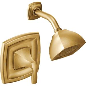 Moen T2692EPBG Voss Posi-Temp Pressure Balancing Eco-Performance Shower Trim Kit, Valve Required, Brushed Gold
