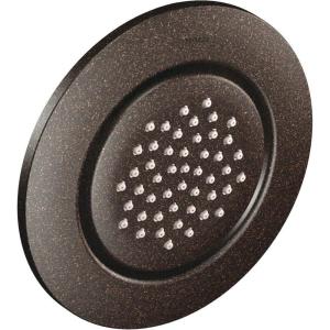 Moen TS1322ORB Mosaic Round Single-Function Body Spray, Valve Required, Oil Rubbed Bronze(Oil Rubbed Bronze)