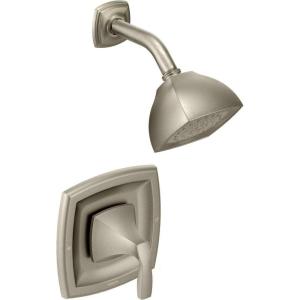 Moen Voss Chrome Posi-Temp Posi-Temp Pressure Balancing Shower Trim Kit, Valve Required, T2692(Nickel)