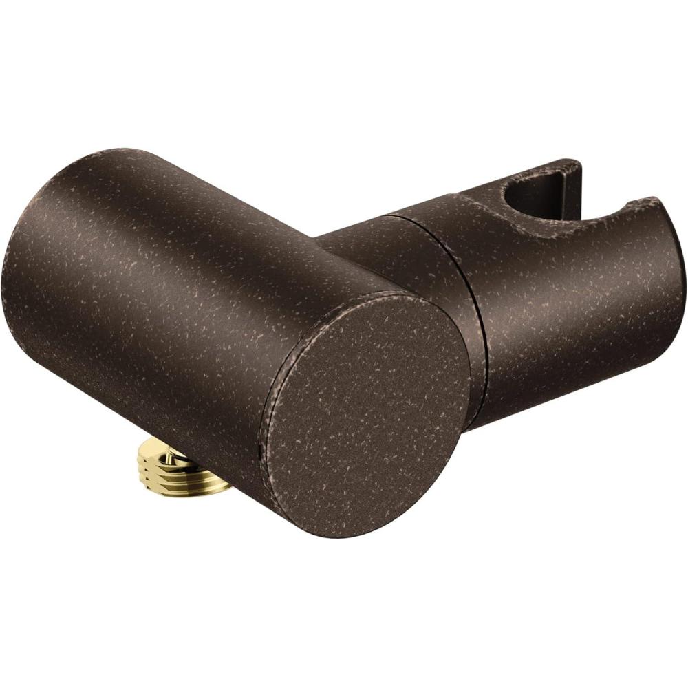 image:imageMoen A755 Drop Ell with Integrated Holder For Handheld Shower ChromeOil Rubbed Bronze