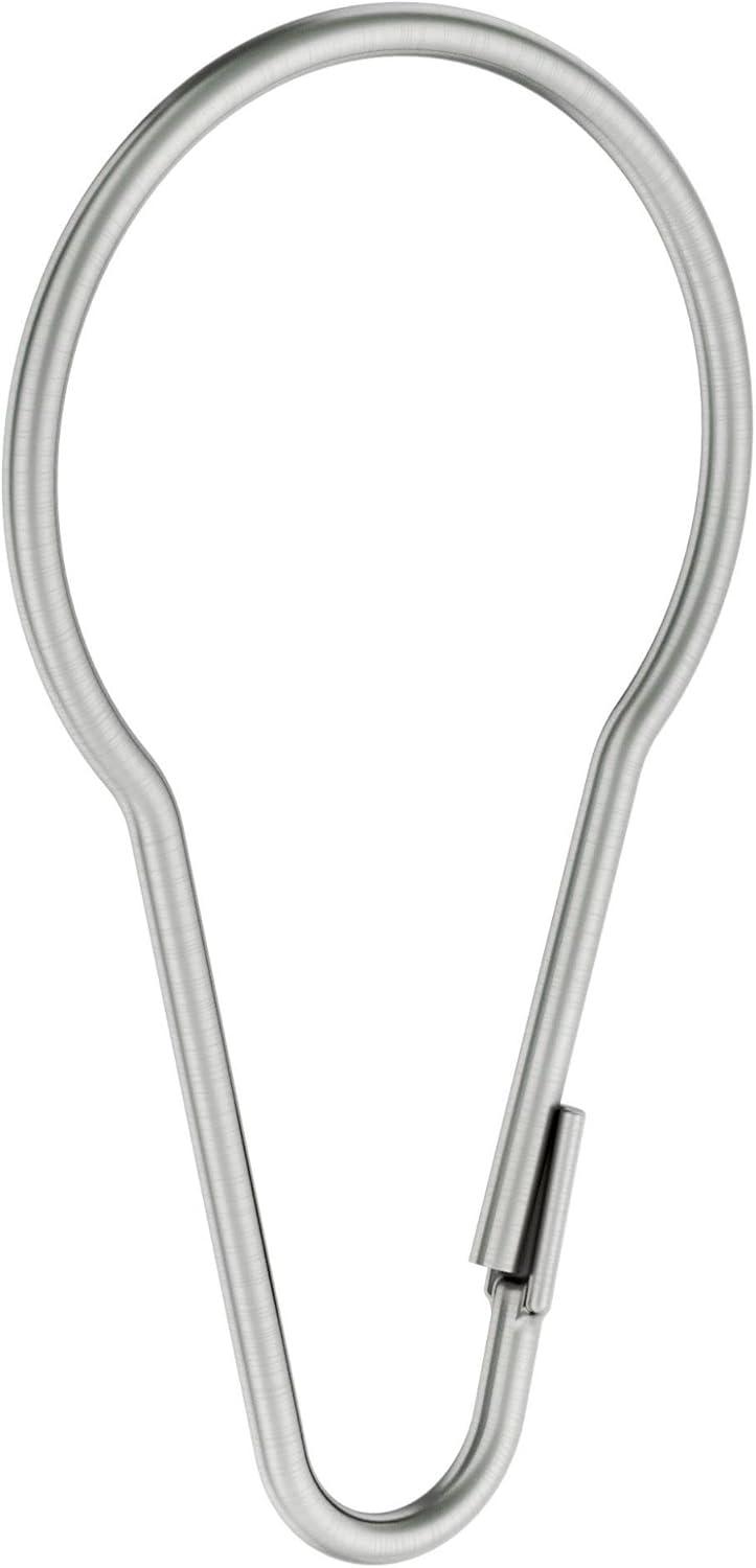 image:imageMoen MDN2170CH Magnetix 60inch Curved Adjustable Single Shower Curtain Rod ChromeBrushed Nickel