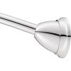 Moen MDN2170CH Magnetix 60-inch Curved Adjustable Single Shower Curtain Rod, Chrome(Chrome)