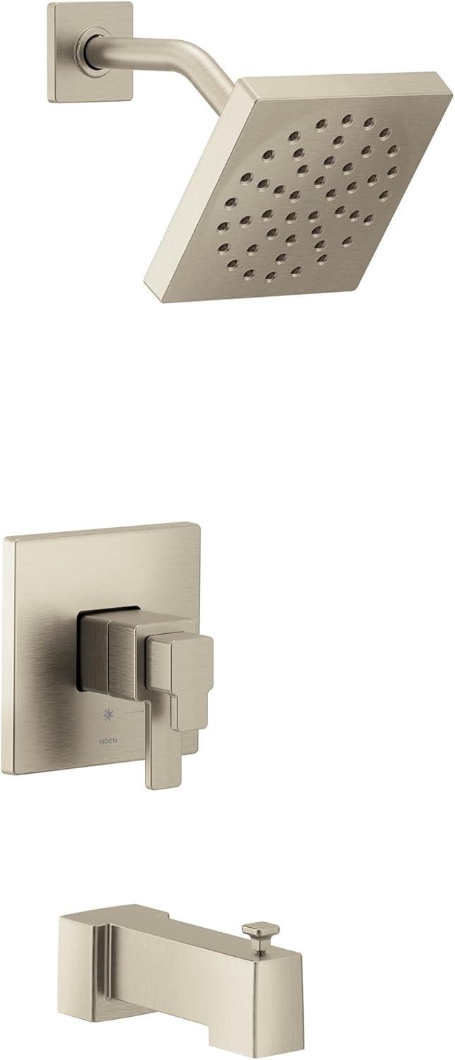 image:imageMoen 90 Degree Chrome MCORE 4Series Thermostatic Tub and Shower Trim Valve Required UTS4713EPBrushed Nickel
