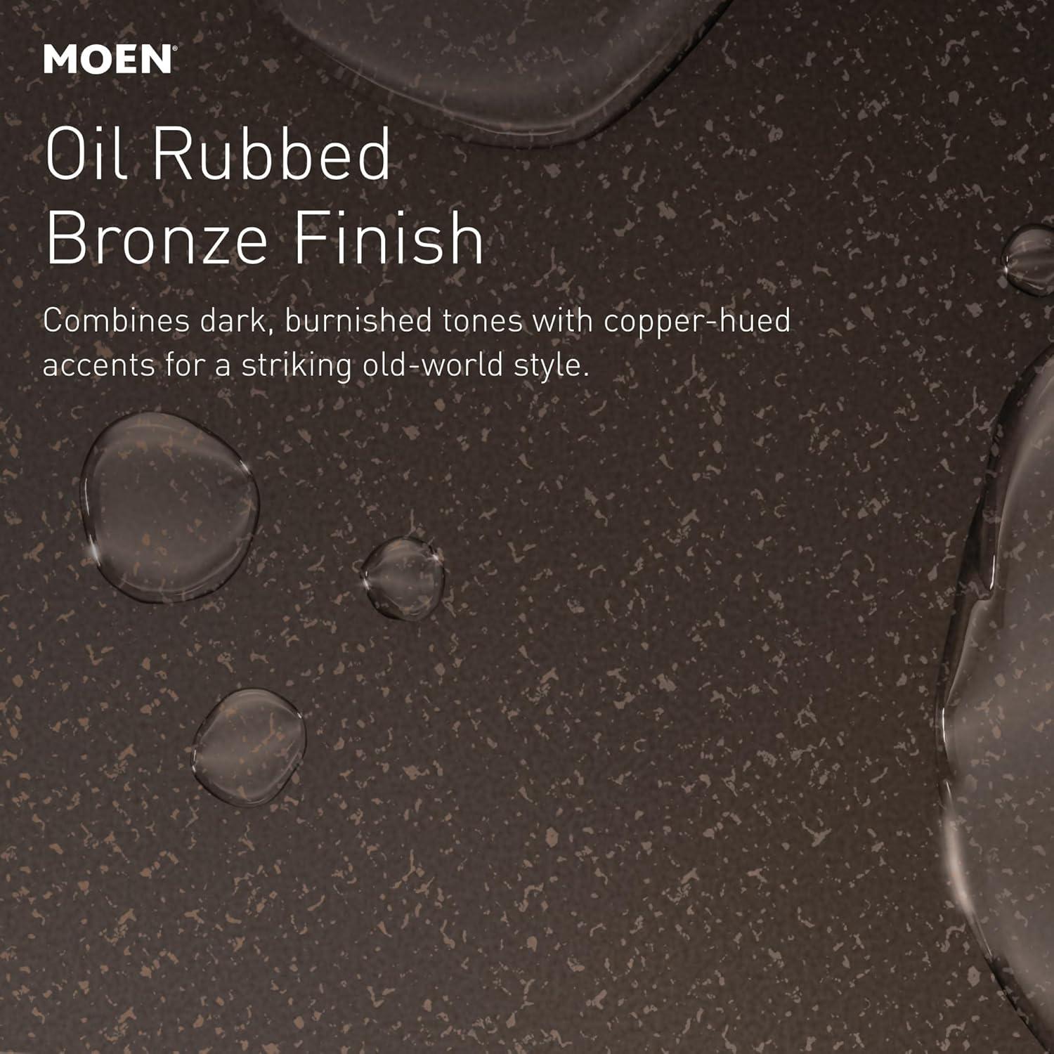image:imageMoen Brantford OilRubbed Bronze PosiTemp Shower Trim Kit Featuring Showerhead and Shower Lever Handle Valve Required T2152EPORBOil Rubbed Bronze