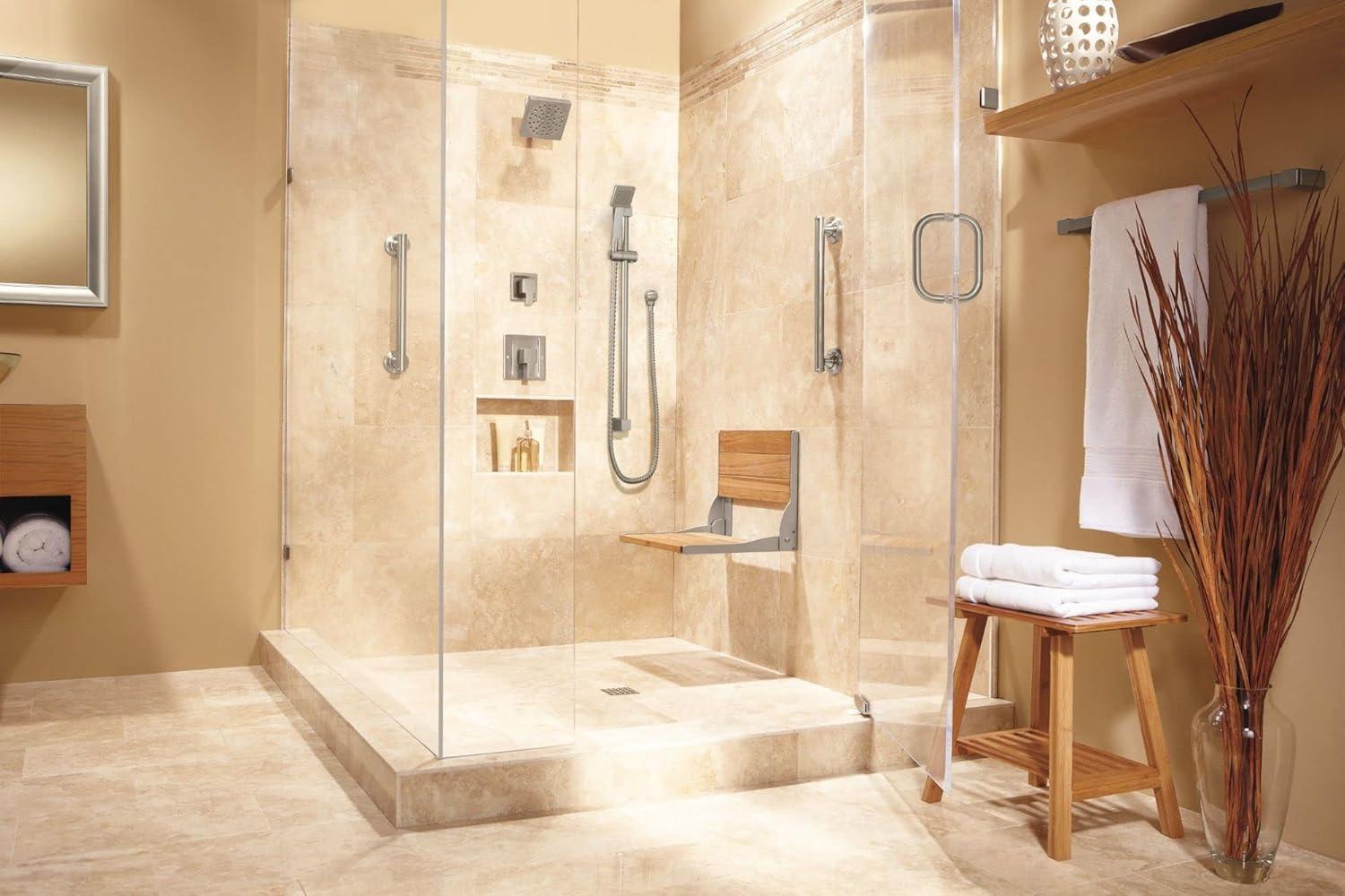 image:imageMoen TS3715BN 90Degree Moentrol Modern Shower Trim Kit Valve Required Brushed Nickel