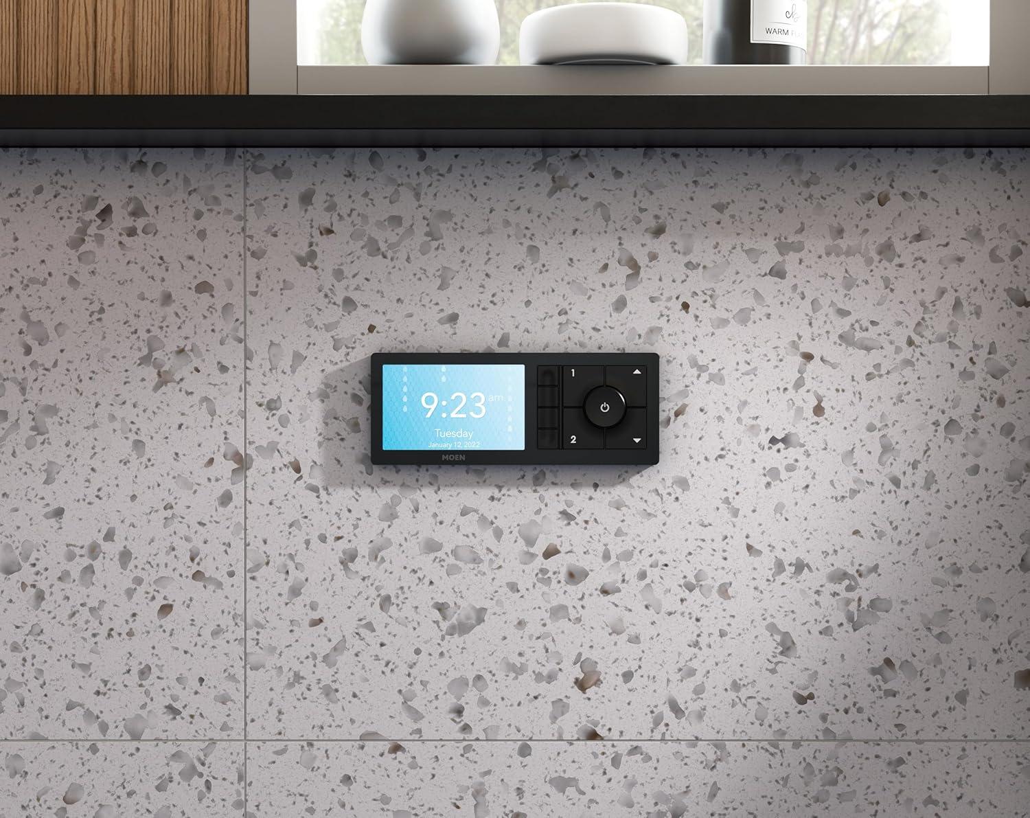 image:imageMoen Terra Beige Smart Shower 2Outlet Digital Water System Controller for Thermostatic Shower Valve TS3302TBMatte Black