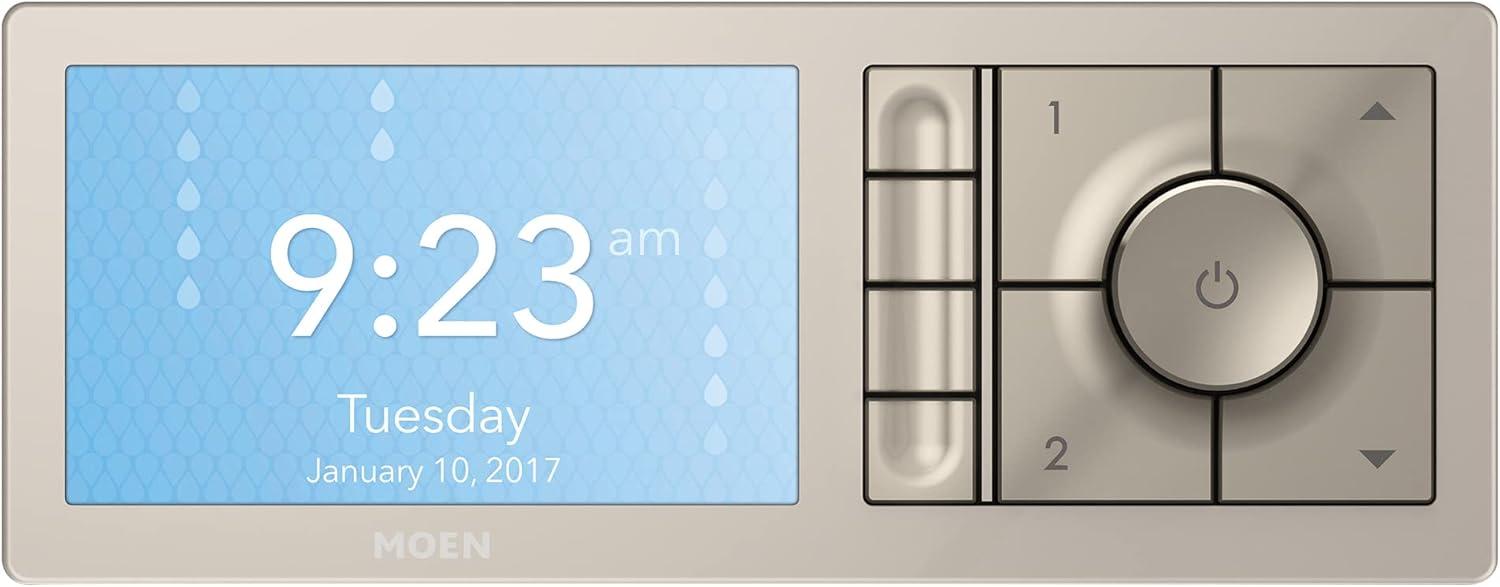 image:imageMoen Terra Beige Smart Shower 2Outlet Digital Water System Controller for Thermostatic Shower Valve TS3302TBTerra Beige