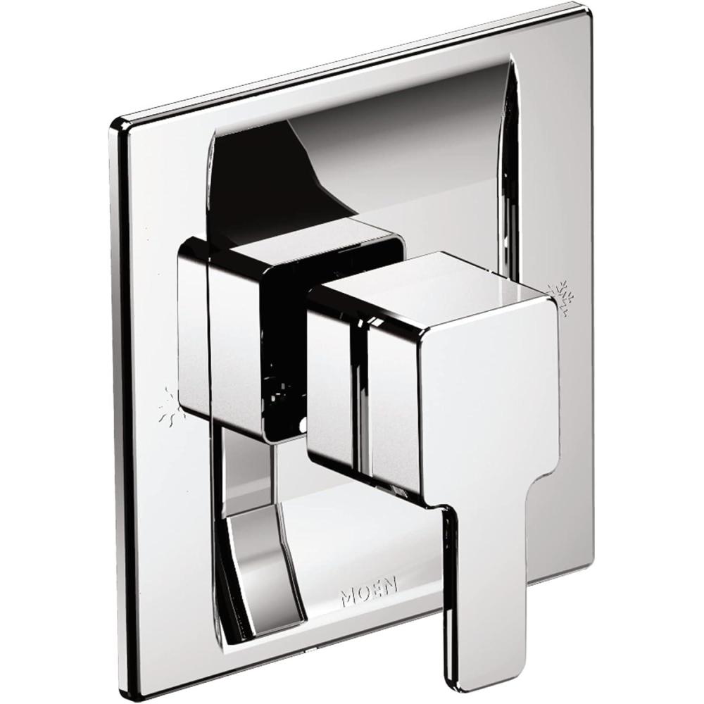 image:imageMoen 90 Degree Brushed Nickel 1Handle PosiTemp Pressure Balancing Valve Trim Kit Valve Required TS2711BNChrome
