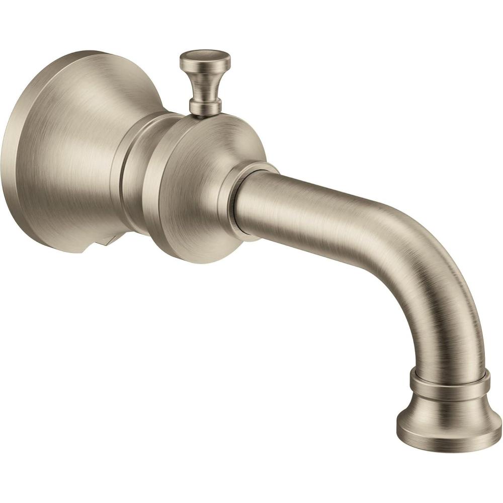 image:imageMoen S5000 Colinet Traditional Diverter Tub Spout with Slipfit CC Connection ChromeBrushed Nickel