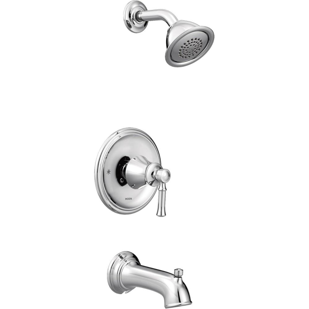 image:imageMoen T2183BL Dartmoor PosiTemp tubShower Matte BlackChrome
