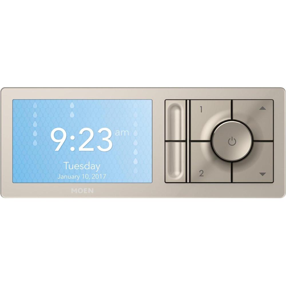 image:imageMoen Terra Beige Smart Shower 2Outlet Digital Water System Controller for Thermostatic Shower Valve TS3302TBTerra Beige