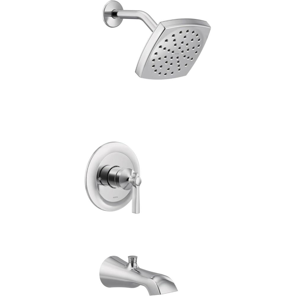 image:imageMoen UTS3913EPNL Flara MCORE 3Series 1Handle EcoPerformance Tub and Shower Trim Kit Valve Required Polished NickelChrome