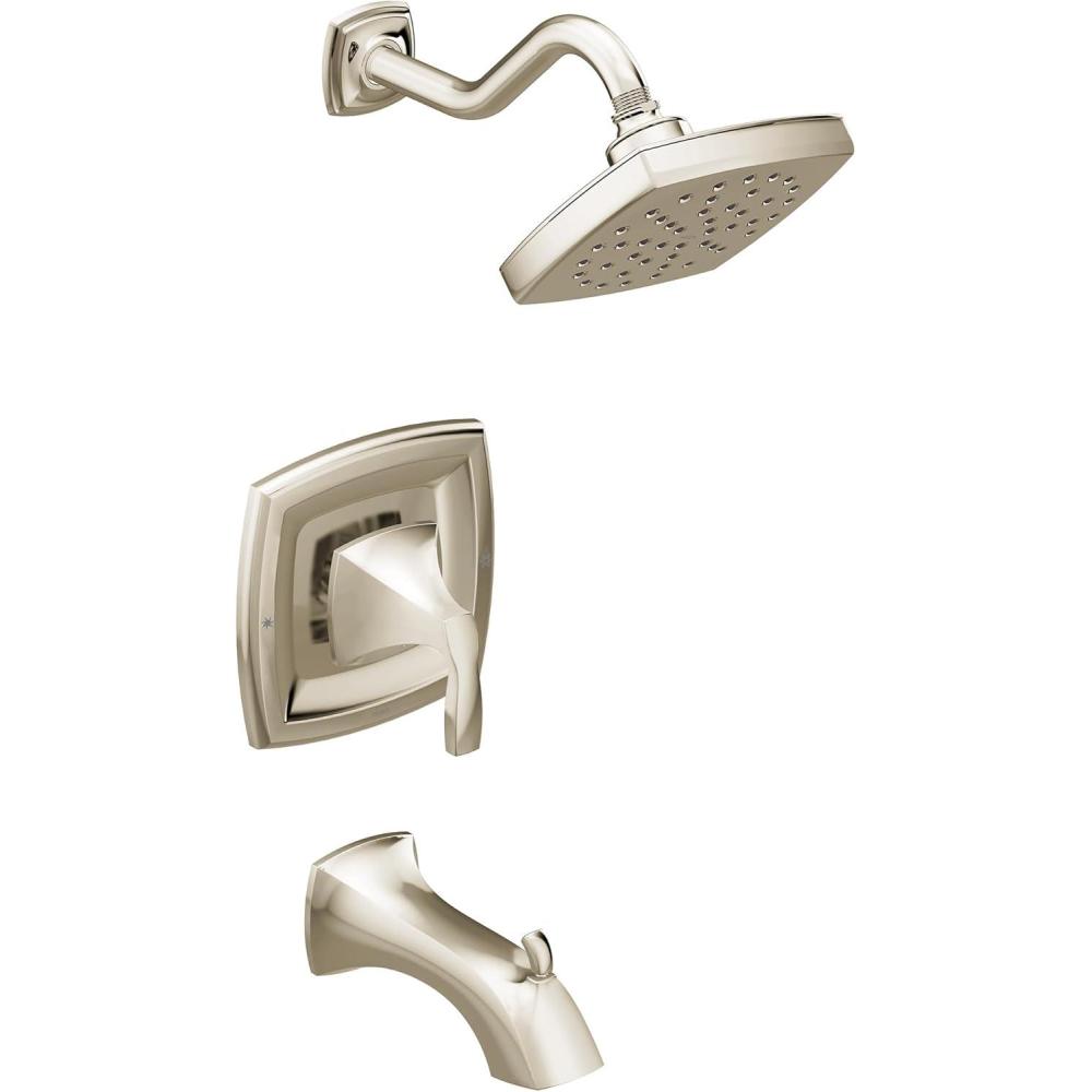 image:imageMoen Voss Polished Nickel Moentrol Volume Control Tub and Shower Trim Kit Valve Required T3693NLPolished Nickel