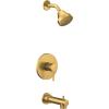Moen Align Brushed Nickel M-CORE 2-Series 1-Handle Tub and Shower Trim Kit, Valve Required, UT2193EPBN(Brushed Gold)
