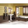 Moen Brantford Oil Rubbed Bronze Two-Handle Deck Mount Roman Tub Faucet Trim Kit with Single Function Handshower, Valve Required, T924ORB