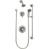 Moen Commercial Classic Posi Temp Shower System with Handheld for Bathroom, Valve Required, Brushed Nickel Finish, T8342EP15CBN(Classic Brushed Nickel)