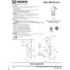 Moen Commercial M-DURA Classic brushed Nickel PosiTemp Trim Kit without Valve, 2.5-gpm, T8343CBN