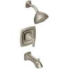 Moen T2693EPNL Voss Posi-Temp Pressure Balancing Eco-Performance Tub and Shower Trim Kit, Valve Required, Polished Nickel