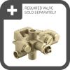 Moen T3113 Kingsley Moentrol Tub and Shower Trim Kit, Valve Required, Chrome