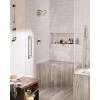 Moen UTS3713 90 Degree M-CORE 3-Series 1-Handle Tub and Shower Trim Kit, Valve Required, Chrome(Brushed Nickel)