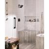 Moen UTS3713EPBL90 Degree M-CORE 3-Series 1-Handle Eco-Performance Tub and Shower Trim Kit, Valve Required