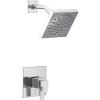 Moen 90 Degree Chrome M-CORE 4-Series Thermostatic Tub and Shower Trim, Valve Required, UTS4713EP(Chrome)