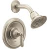 Moen Brantford Oil-Rubbed Bronze Posi-Temp Shower Trim Kit Featuring Showerhead and Shower Lever Handle, Valve Required, T2152EPORB(Brushed Nickel)