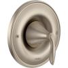 Moen Eva Brushed Nickel 1-Handle Posi-Temp Pressure Balancing Valve Trim Kit, Valve Required, T2131BN(Brushed Nickel)