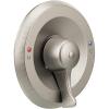 Moen M-Dura Posi-Temp Shower Trim Kit, Commercial 7-Inch Classic Shower Valve Control Trim Kit, Valve Required (Sold Separately), Brushed Nickel, T8370CBN(7-Inch Shower Trim Kit)