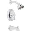 Moen T2113BN Kingsley Posi-Temp Tub and Shower Trim Kit Valve Required, Brushed Nickel(Chrome)
