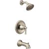 Moen T2183BL Dartmoor Posi-Temp tub/Shower, Matte Black(Brushed Nickel)