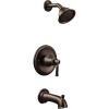 Moen T2183BL Dartmoor Posi-Temp tub/Shower, Matte Black(Oil Rubbed Bronze)