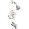 Moen T2803BN Method Posi-Temp Pressure Balancing Tub and Shower Trim Kit Valve Required, Brushed Nickel