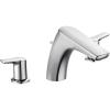 Moen T986 Method Two-Handle Low Arc Roman Tub Faucet without Valve, Chrome(Chrome)