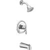 Moen UT2133EP Eva Collection M-CORE 2-Series 1-Handle Tub and Shower Trim Kit, Valve Required, Chrome(Chrome)