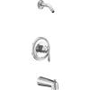 Moen UT2133NH Eva Collection M-CORE 3-Series 1-Handle Tub and Shower Trim Kit, Valve Required, Chrome(Chrome)