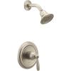 Moen UT2152EP Brantford M-CORE 2-Series 1-Handle Tub and Shower Trim Kit, Valve Required, Chrome(Brushed Nickel)