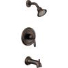 Moen UT2153EP Brantford M-CORE 2-Series 1-Handle Tub and Shower Trim Kit, Valve Required, Chrome(Oil Rubbed Bronze)