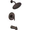 Moen UT2233EP Eva Collection M-CORE 2-Series 1-Handle Tub and Shower Trim Kit, Valve Required, Chrome(Oil Rubbed Bronze)