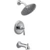 Moen UT2253EPORB Brantford M-CORE 2-Series 1-Handle Tub and Shower Trim Kit, Valve Required, Oil Rubbed Bronze(Chrome)