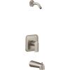 Moen UT2813NHBN Rizon M-CORE 2-Series 1-Handle Tub and Shower Trim Kit, Valve Required, Brushed Nickel(Brushed Nickel)