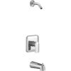 Moen UT2813NHBN Rizon M-CORE 2-Series 1-Handle Tub and Shower Trim Kit, Valve Required, Brushed Nickel(Chrome)