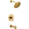 Moen UT3293EPBG Align M-CORE 3-Series 1-Handle Eco-Performance Tub and Shower Trim Kit, Valve Required, Brushed Gold