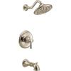 Moen UT3313EPNL Belfield M-CORE 3-Series 1-Handle Eco-Performance Tub and Shower Trim Kit, Valve Required, Polished Nickel(Polished Nickel)