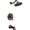 Moen UT35503 Wynford M-CORE 3-Series 1-Handle Tub and Shower Trim Kit, Valve Required, Chrome(Oil Rubbed Bronze)