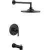 Moen UTS32003EP Arris M-CORE 3-Series 1-Handle Eco-Performance Tub and Shower Trim Kit, Valve Required, Chrome(Matte Black)