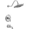 Moen UTS33103EPBL Weymouth M-CORE 3-Series 1-Handle Eco-Performance Tub and Shower Trim Kit, Valve Required, Matte Black(Chrome)