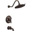 Moen UTS33103EPBL Weymouth M-CORE 3-Series 1-Handle Eco-Performance Tub and Shower Trim Kit, Valve Required, Matte Black(Oil Rubbed Bronze)